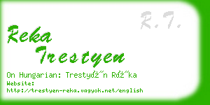 reka trestyen business card